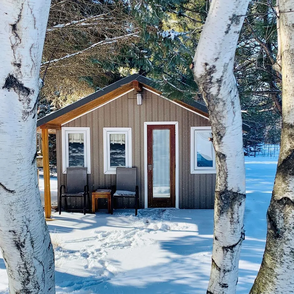 finnleo saunas outdoor installation