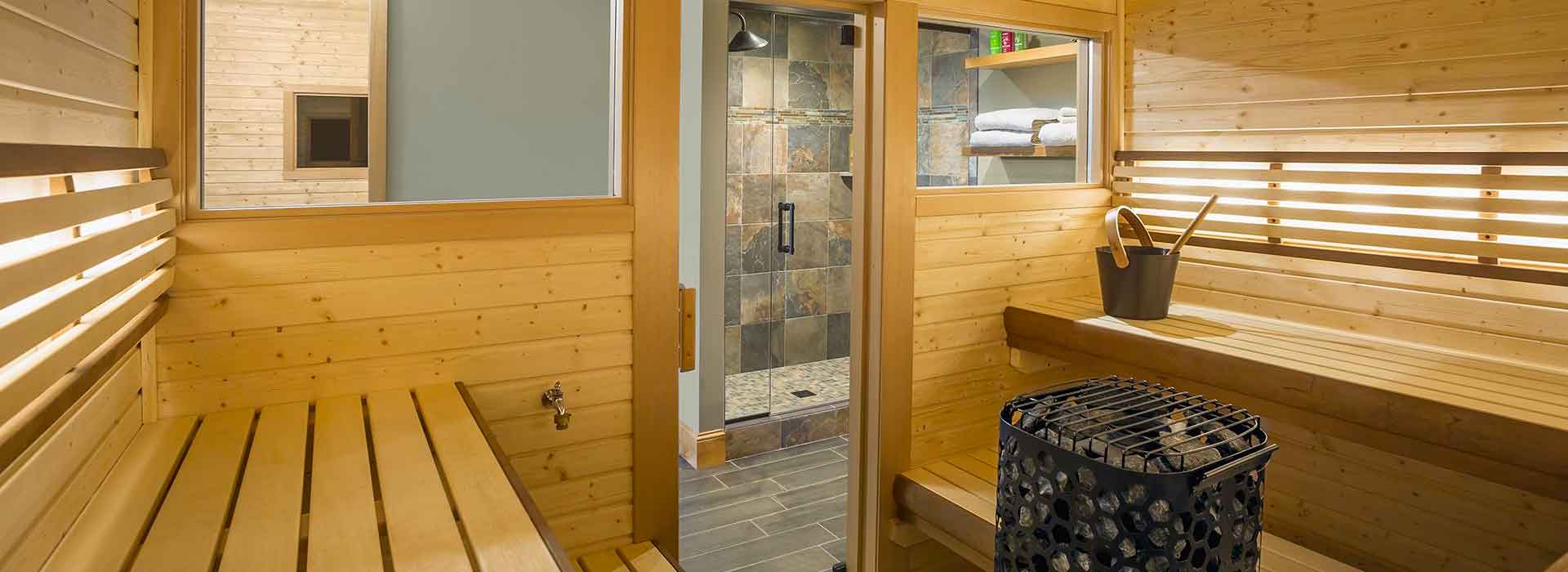 shop saunas hero image