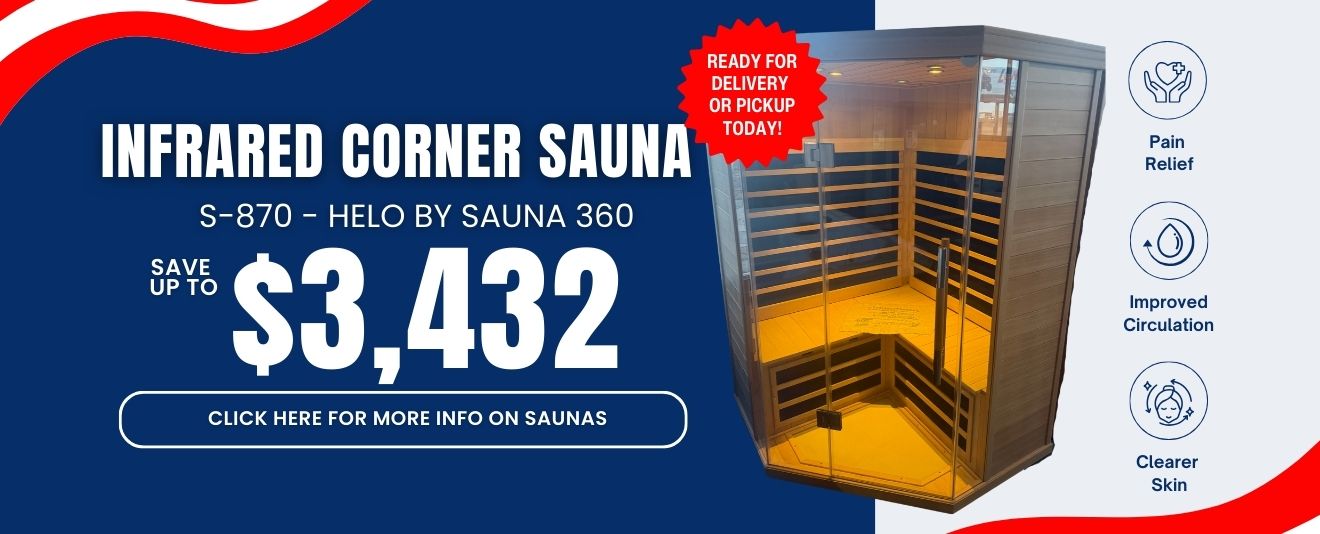 corner sauna